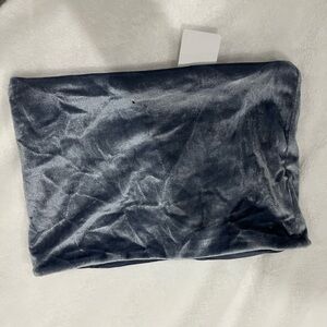 Topshop Velvet Bandeau top